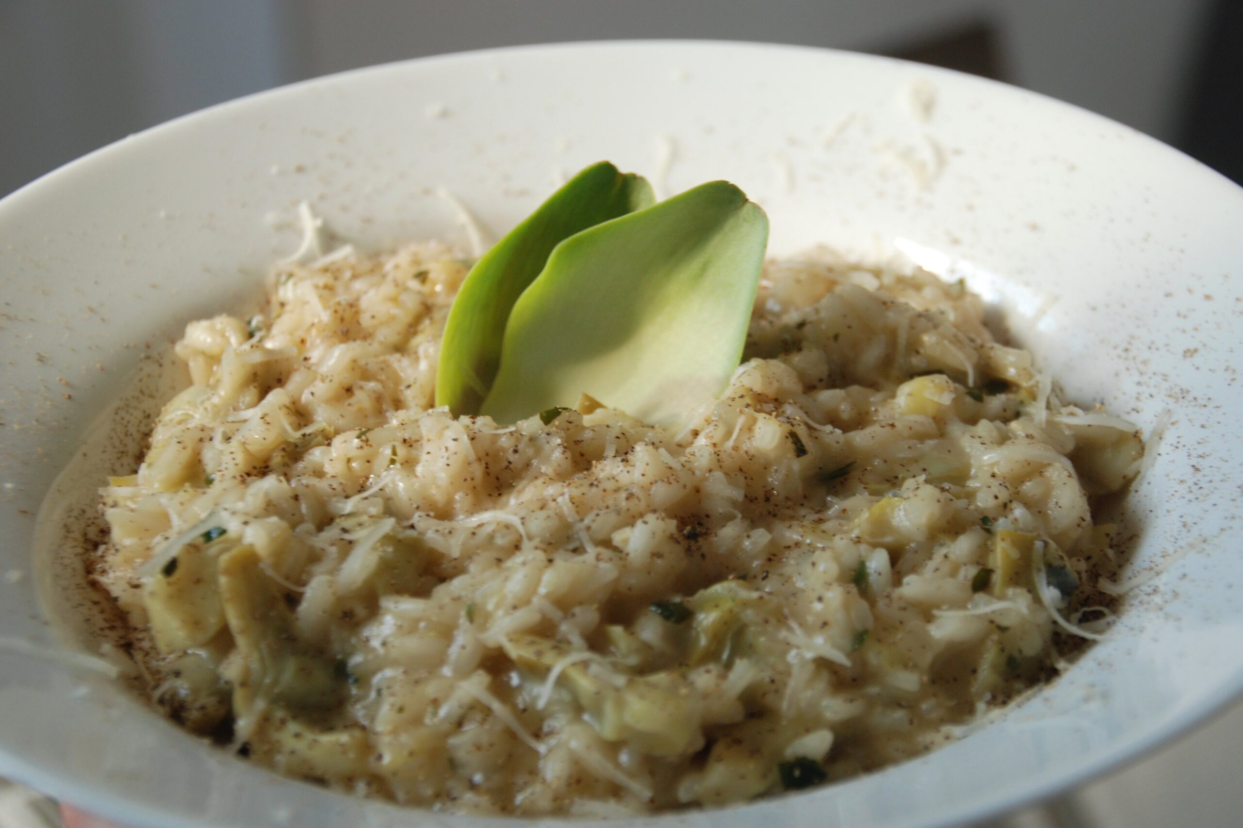 Fındık Yağlı Enginarlı Risotto